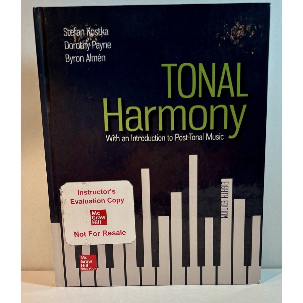 Tonal Harmony Kostka Payne McGraw Hill Music Theory Instruction Copy